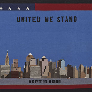 Martha Smith, United We Stand II, 2007, Wool
